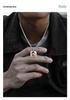 Personalized Color-Changing Stainless Steel Necklace for Men & Women - Custom Photo Christmas Souvenir