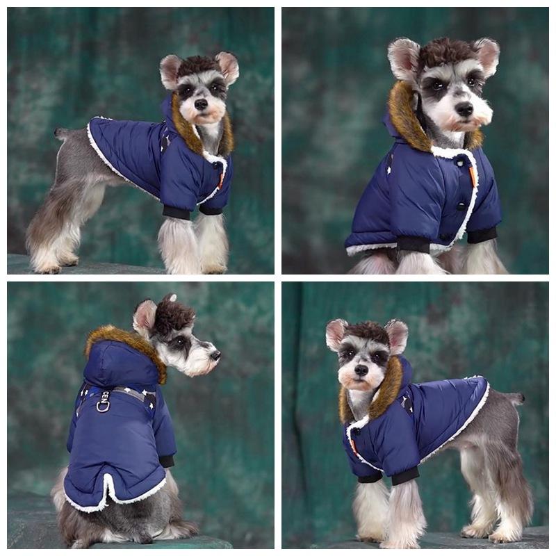 Pet Dog Clothes Winter Warm Waterproof Jacket For Small Dogs Pets Puppy Costume French Bulldog Outfit Coat Chihuahua Clothing