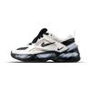 Nike M2K Resistentes al Deslizamiento Resistentes a la Abrasión Zapatillas de Caña Baja Gruesas para Mujer Beige Blanco Negro AO3108-001(Equipo81-)