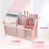 Magnetic Pen Holder 3 Compartments Heavy Duty Metal Fridge Whiteboard School Office Supplies Stationery Storage Organizer Rack