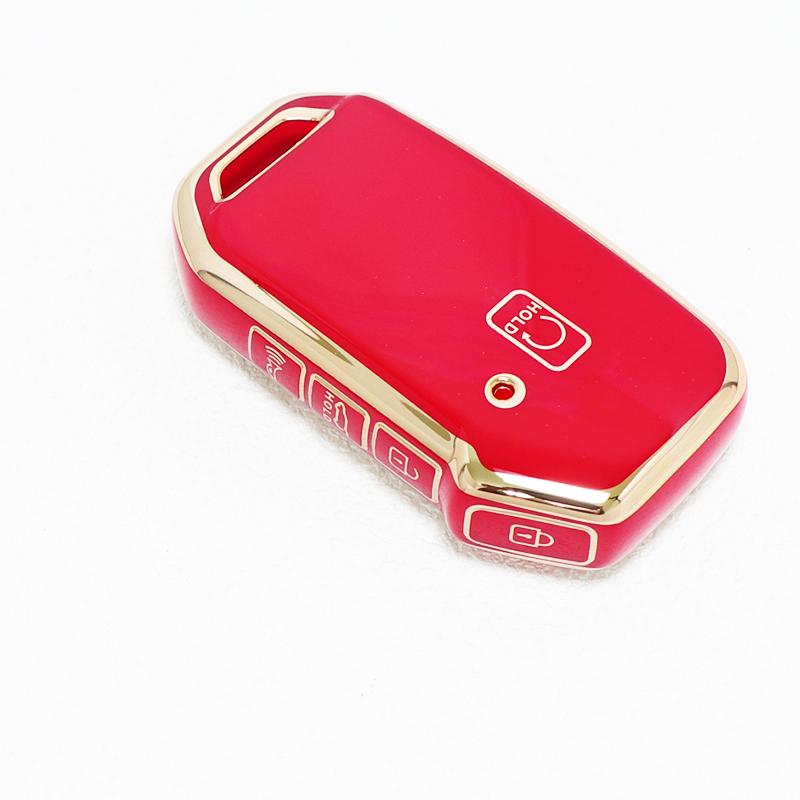 Auto For Kia Seltos Sorento Soul Sportage Telluride K5 Ceed Cerato Forte Niro Tpu Car Key Case Shell Fob Cover Keychain Keyless