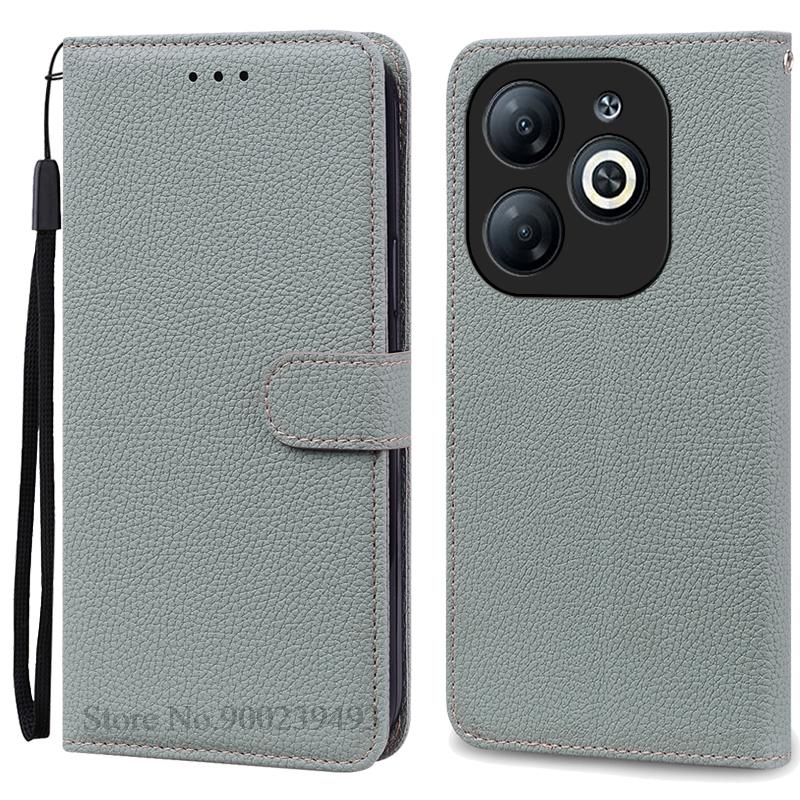 For Infinix Smart 8 / Smart 8 Pro Case Wallet Leather Flip Cover For Infinix Smart 8 Case 8 Plus X6525 X6525D X6525B Phone Cover