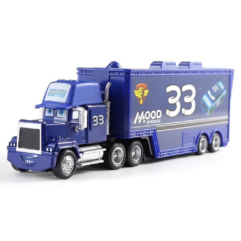 Pixar Cars Truck Model Car Anime Figure Mack Semi-Hauler Rust-eze Racing Toys Children's Birthday Gifts
