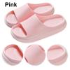 Women Men Pillow Slippers EVA Thick Sole Cloud Slides Non-slip Cloud Slippers Shower Slippers for Indoor and Outdoor