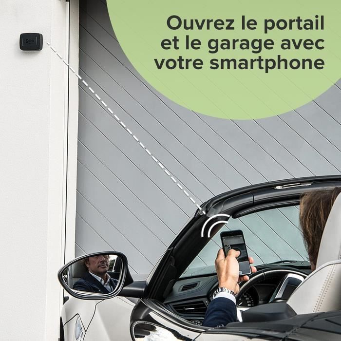 Ouvre-Porte sans Fil - 1Control - SOLO LINK - Wi-Fi - Commandes Vocales - IP66