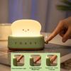 Bread Toast Table Light Toaster Nightlight Creative USB Rechargeable Led Lamp Decor Holiday Baby Bedroom For Birthday Gift