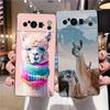 Kawaii Alpaca lovely Phone Case For Google pixel 9 8 7 6 Pro 8A 6A 7A 5G Silicone Shockproof Black Cover Fundas