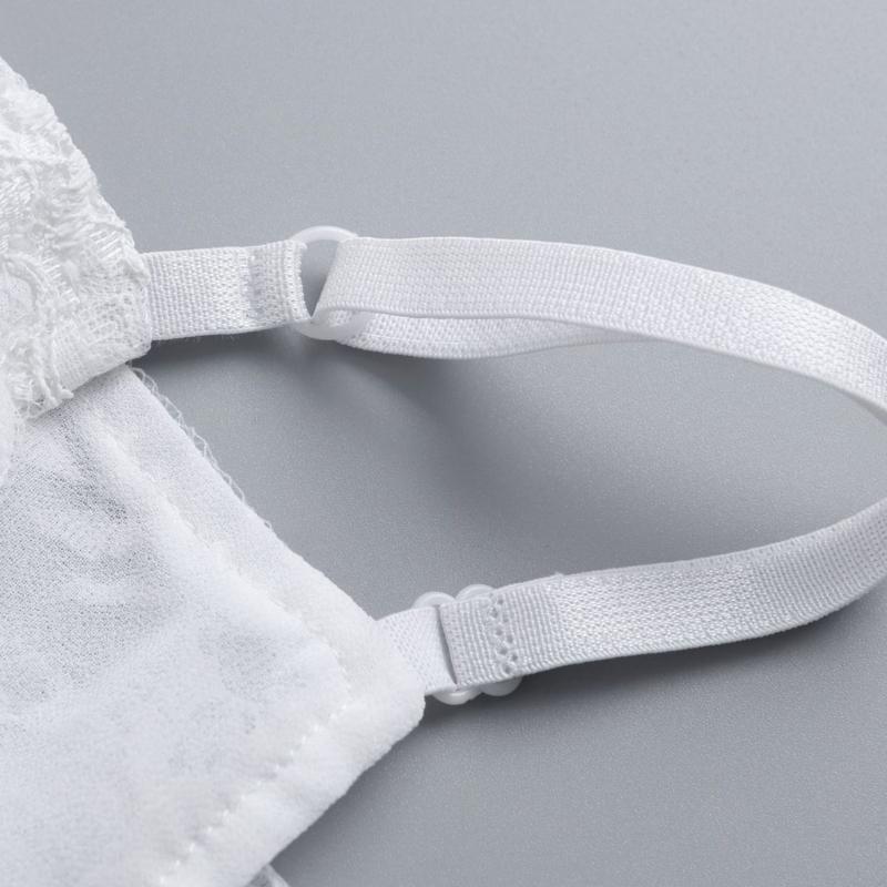 Lace Flower False Collar For Women Sheer Detachable Ruffle Collar Neck Decorative Accessory for Formal Occasion Outfit