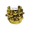 Wide Open Exaggerated Flower Bangle Geometric Women's Wrist Jewelry  Festival Gifts