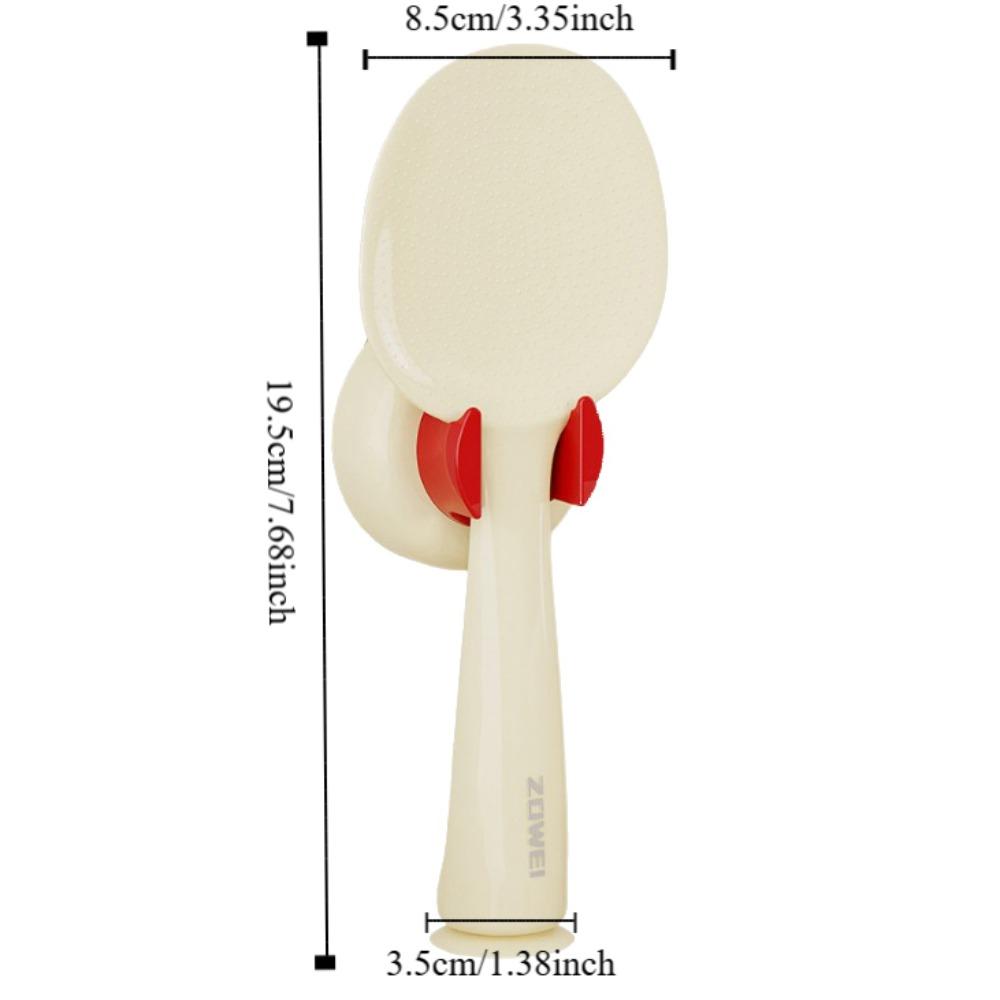 2PCS Multifunctional Stand-up Rice Scoop Plastic Rice Shovel Non-stick Rice Spoon  Restaurant