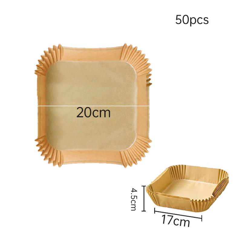 

50/100/200 шт. одноразовая бумага для фритюрницы антипригарная бумага для выпечки для фритюрницы круглые бумажные вкладыши для фритюрницы бумажные кухонные принадлежности