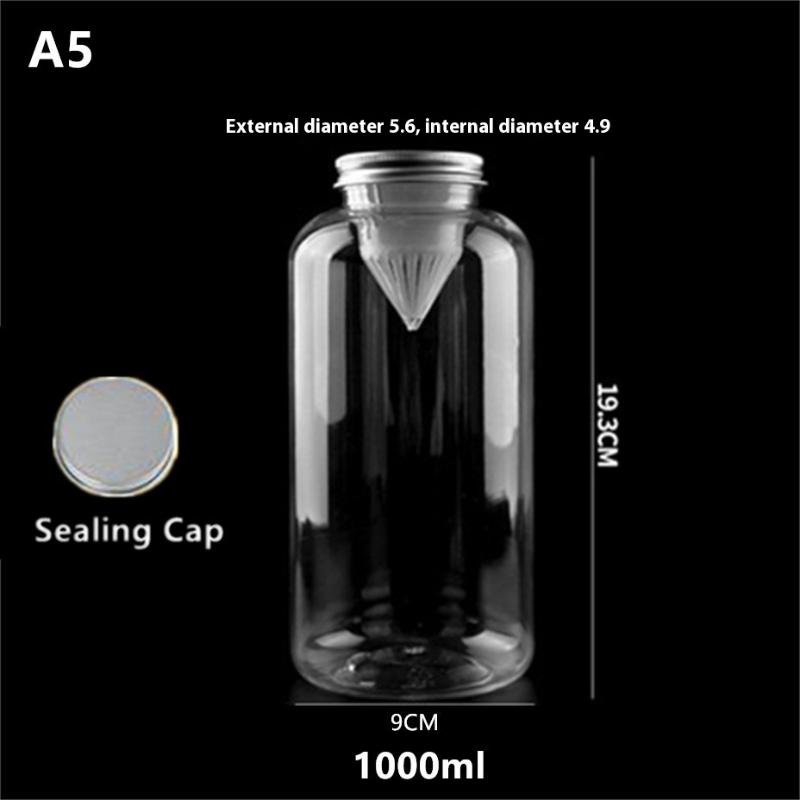 400/550/650/700/1000Ml Fruit Juice Cold Brewed Tea Bottle Transparent Plastic Beverage Bottle Disposable Milk Tea Bottle