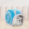 Bed Indoor Kennel House for Small Dogs Comfortable Nest Structure Material Versatile Accessories