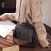 1Pc Casual Women Bags Designer Punk Style Chains Shoulder Bag Ladies Small Rivet Tassel Cross Body Bag Sac