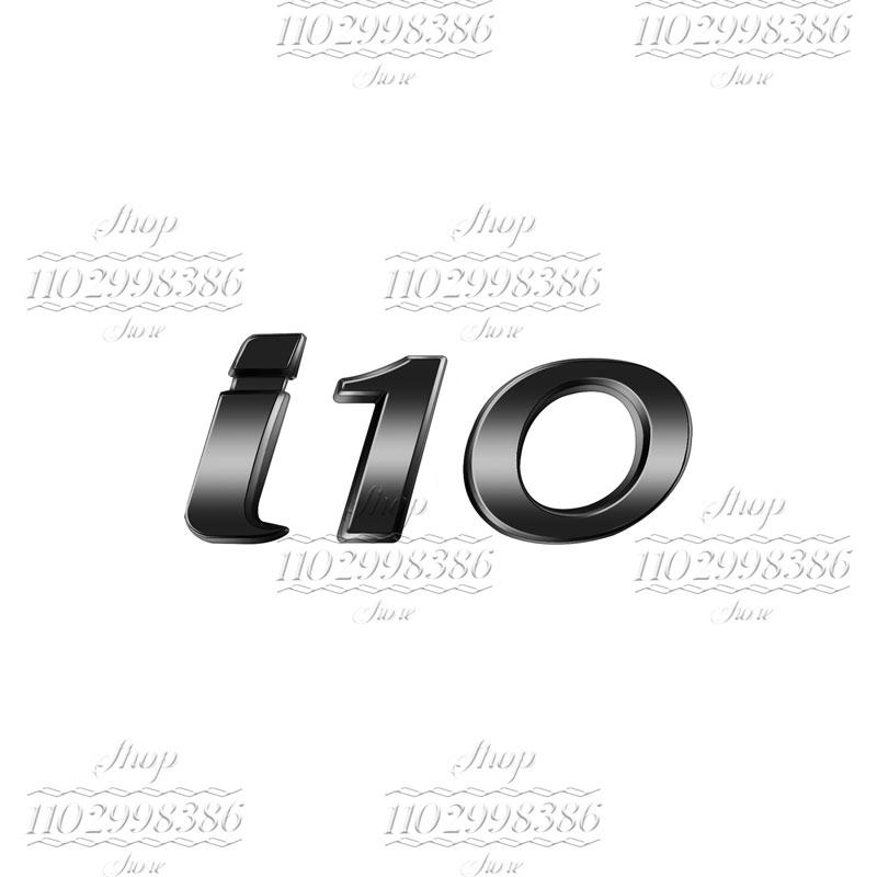 1 Pezzo Cromato 3D Metallo Styling Auto Lettera Emblema Decorazione Portellone Posteriore Per I10 I20 I30 I40 Logo Targhetta Adesivo Accessori