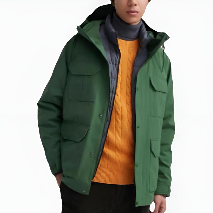 UNIQLO Solid Color Mountain Jacket Men Jacket Teal 459590-55