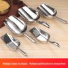 304 Extra Thick Stainless Steel Multi-Purpose Scoop for Ice, Flour, Sugar, Rice, and Grains