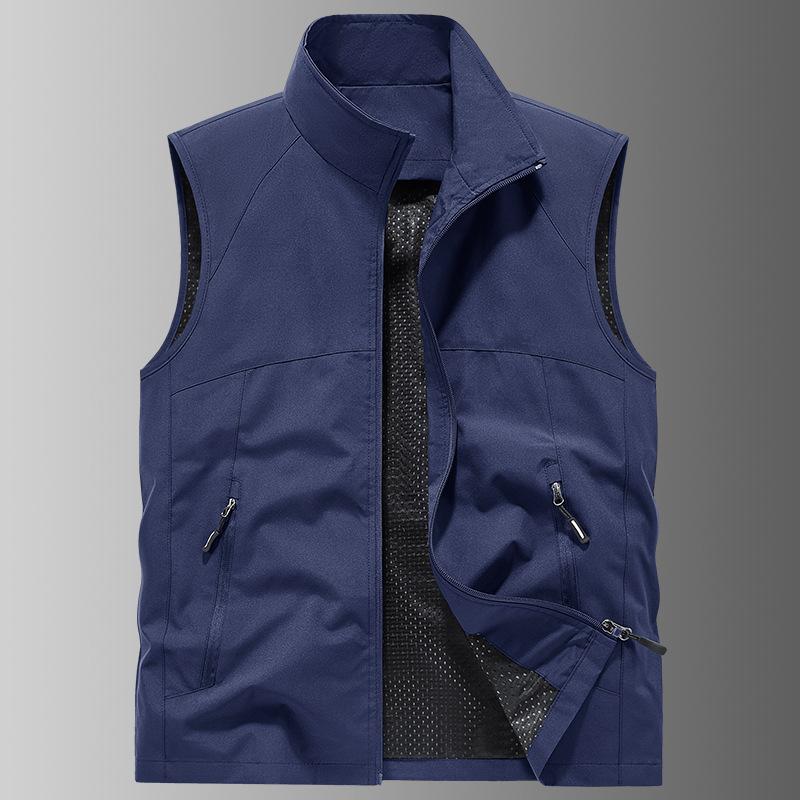 New Outdoor Quick-Drying Men's Vest Vest Sleeveless Tooling Vest Vest Vest Jacket Men's