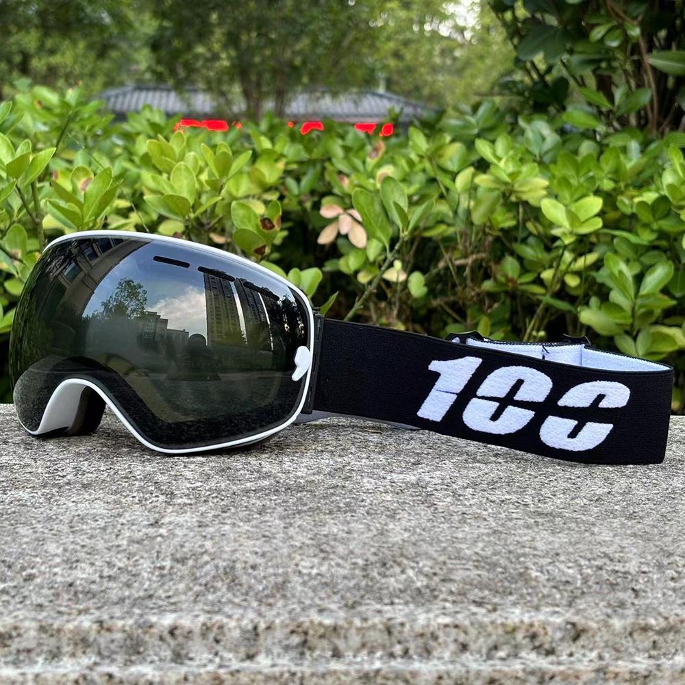 NOWE Podwójne Warstwy Przeciwmgielne 100 Gogle Narciarskie Śnieg Okulary Snowboardowe Okulary Skutera Śnieżnego Okulary Sportowe Outdoor
