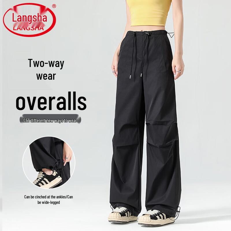 

Lonsa Women s Quick-Dry Parachute Cargo Pants L