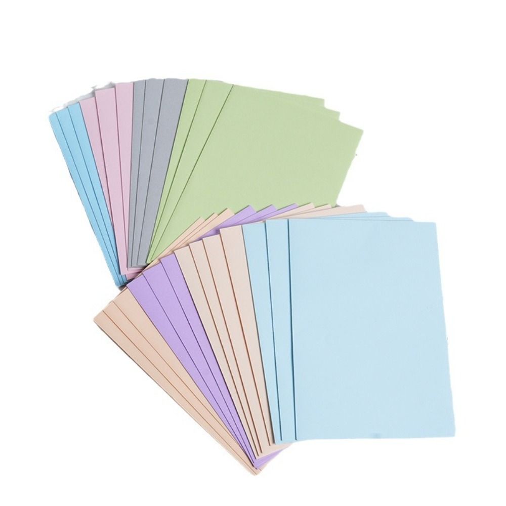 10pcs Blank Invitation Cards Candy Color Packing Envelope Macaron Color Envelopes Decoration Gift