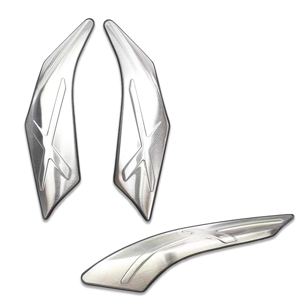 

Чехлы против царапин подходят для обтекателя X-MAX 300, защитный чехол для Yamaha XMAX 300 X MAX 2023, боковая поддержка мотоцикла, верхняя защита серебряный