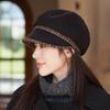 Octagonal Hat Female Autumn and Winter Cap Elegant Fashion Beret British