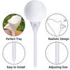 Fengyi 10-Degree Tilt Durable Plastic Golf Tees (20-Pack)