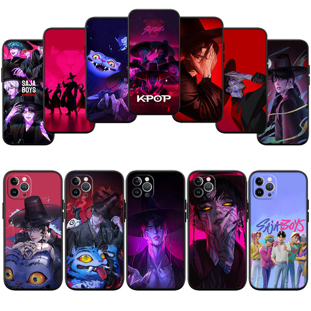 Saja Boys Kpop New Phone Case for Samsung S20 S21 S22 S23 S24 FE Ultra Plus Lite S21S A07 A17 A36 A37 A55 A57 F06 F16 M06 M16 M56
