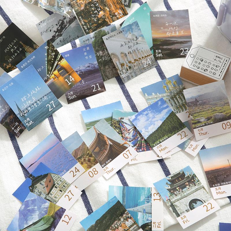 2026 Mini Calendar Daily Planner 365 Days Tear-Off Calendar For Office School Home Desk Organizer Notebook Gift For Students