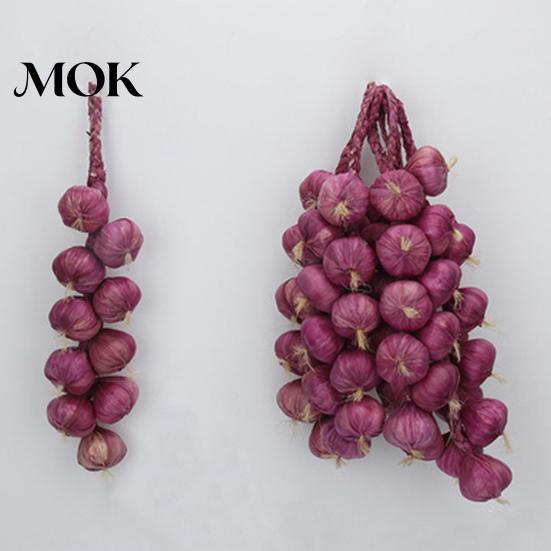 Durable Artificial Vegetable Decor Vegetables String Simulated Garland Realistic Decorative Fake Veggies for Long-lasting Home Farmhouse Kitchen Farm