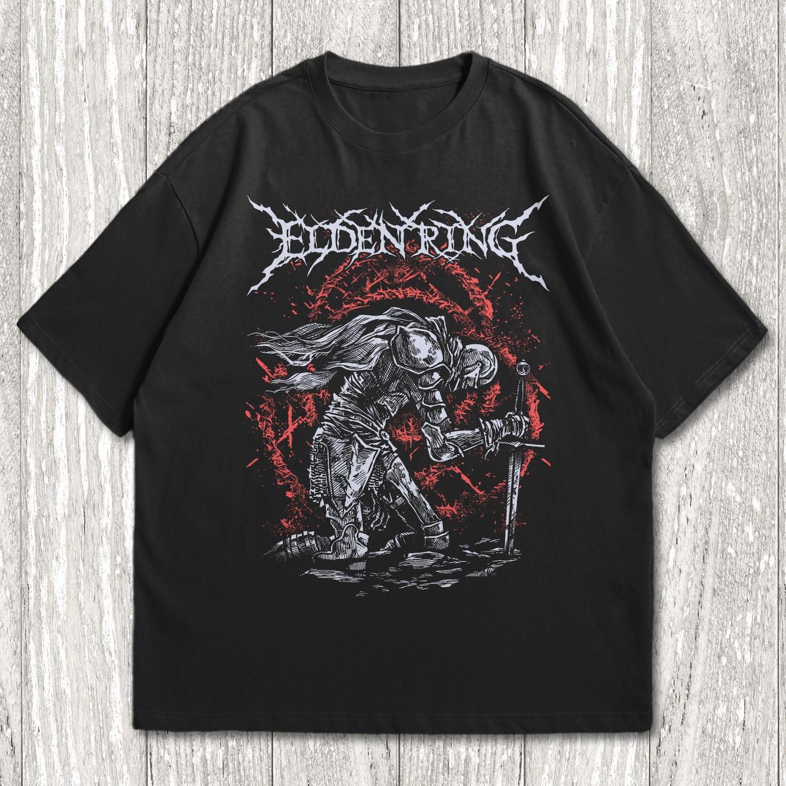 Elden Ring Shirt, Tarnished Shirt, Tarnished T-Shirt Oversized, Gothic Elden Ring Fan Shirt, Tarnished, Dark Souls 2XL