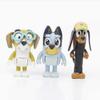 25-26 12pcs Set Bluey Family And Friends Action Figures Pvc Toys Kids Gift