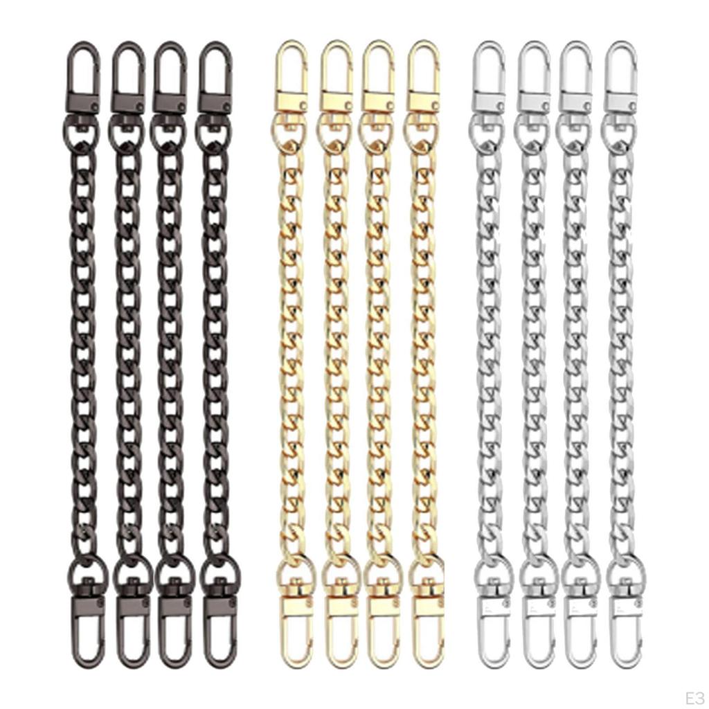 4 7.9 Lengte Metalen Tas Verlengketting, Handtas Schouderband Charms voor