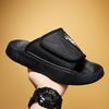 Slippers men's summer trendy brand outside wear non-slip deodorant stepping on shit soft bottom outdoor leisure youth beach sandals