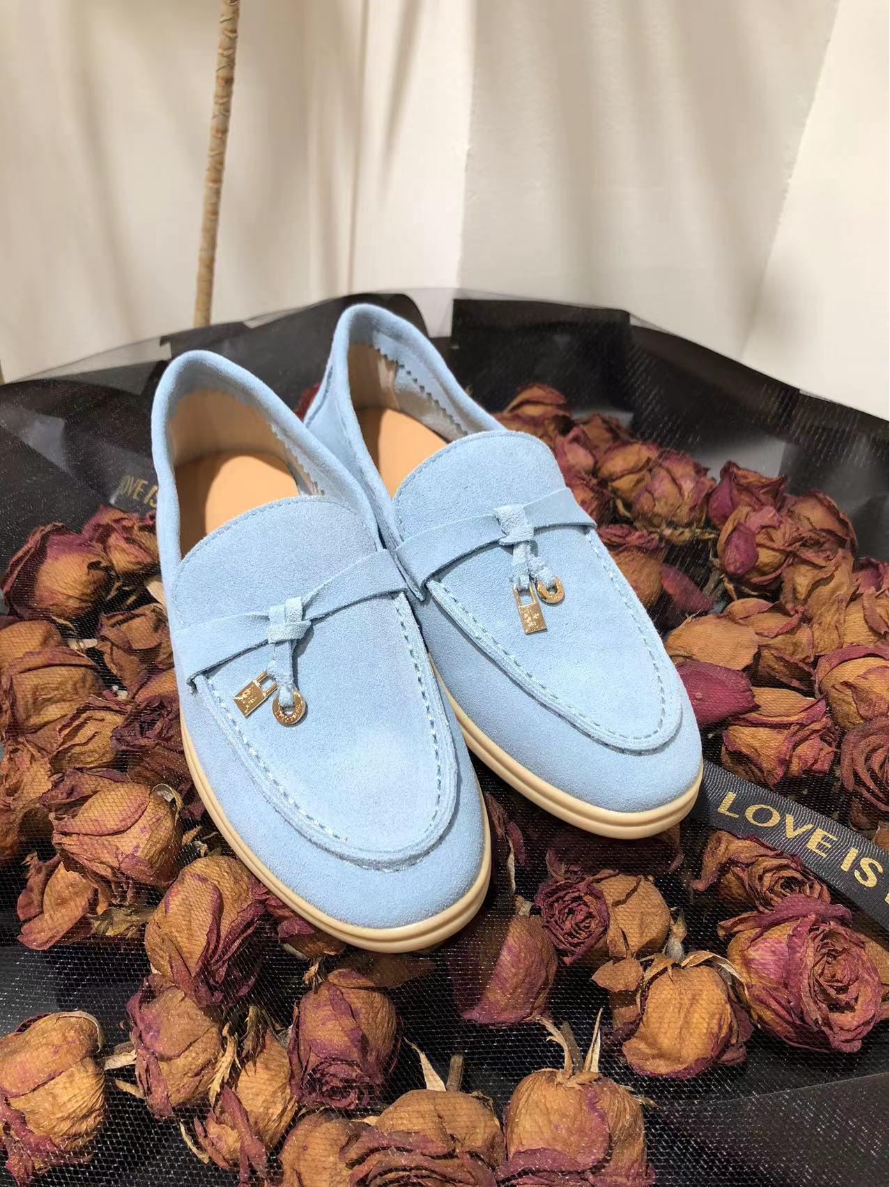 

Женские кожаные туфли-лоферы в стиле ретро, туфли на плоской подошве в британском стиле, доступны большие и маленькие размеры 36 синий