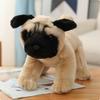 Realistisches Hunde-Stofftier Geburtstagsgeschenk Rasse gestickt