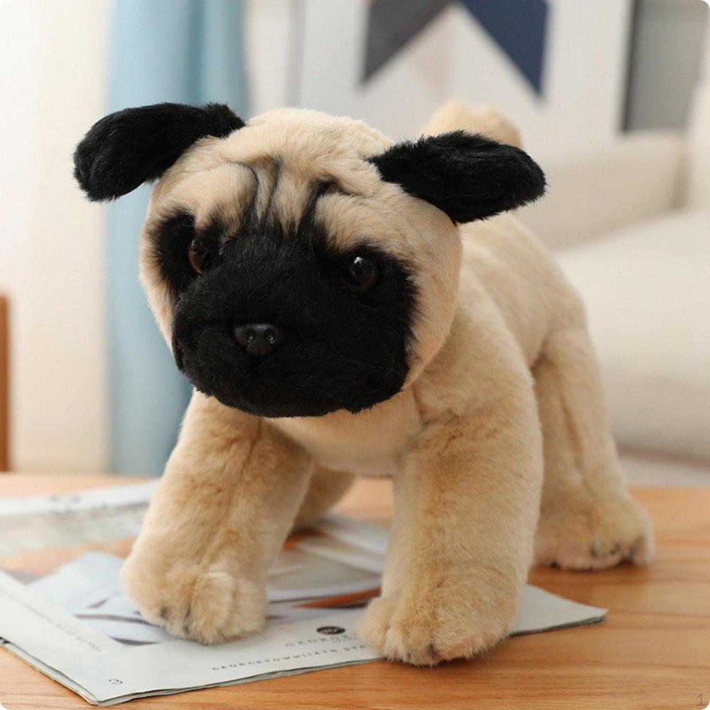 Realistisches Hunde-Stofftier Geburtstagsgeschenk Rasse gestickt