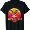 Vitage Donkey Hee Haw Farming Life Farm Animal Farmer T Shirt