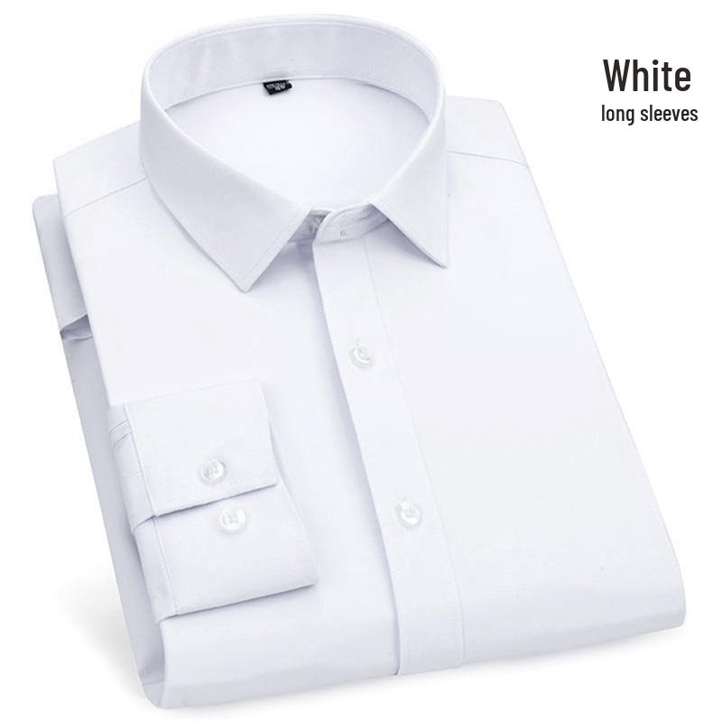 

Чоловіча формальна сорочка з довгим рукавом, не потребує прасування, багатокольорова, біла 42
