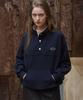 ANDNEEDS Button Logo Sweatshirt (Navy)