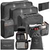7-Piece Travel Storage & Makeup Organizer Set