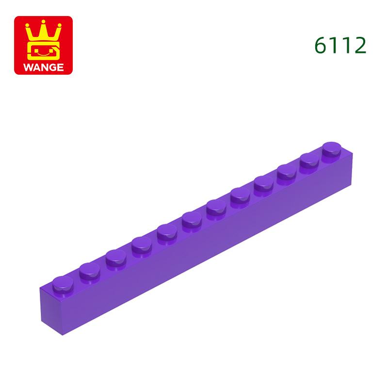 Non-Toxic 22 Pcs/Lot 6112 1X12 High 12 Hole Building Block Moc Color Accessories Compatible With Brick Diy Children'S Toy Assembly Gift