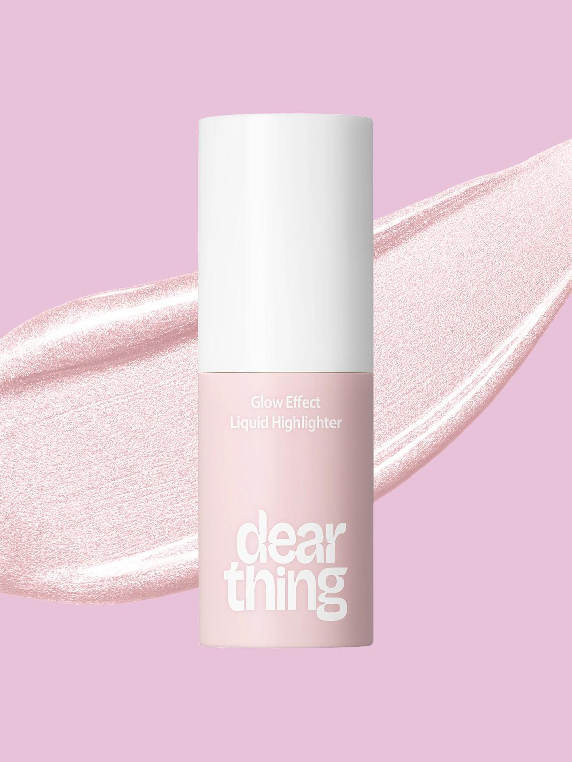 Milk Touch Dearthing Glow Effect Liquid Highlighter #02 Pink Beam 1ea