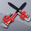 Adjustable Wrench Large Opening Long Handle Universal Spanner Mechanical Workshop Hand Repair Tool