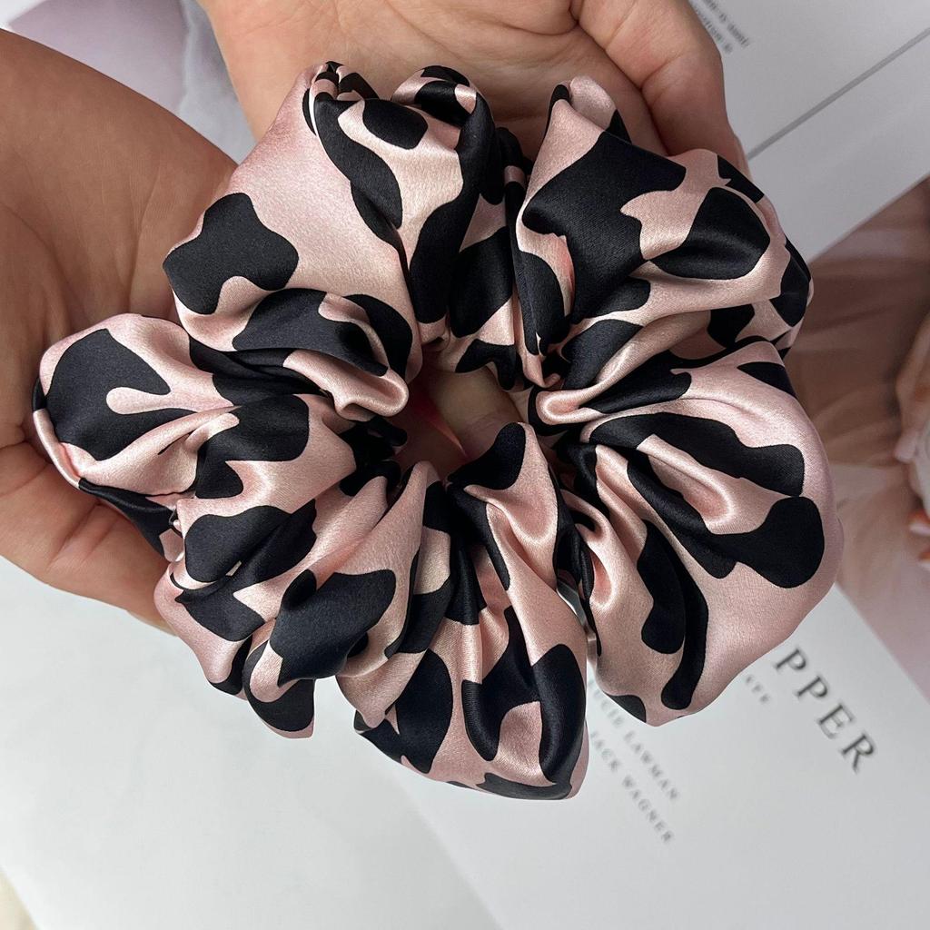 7cm Large Mulberry Silk Scrunchies - Luxury Hair Ties & Accessories