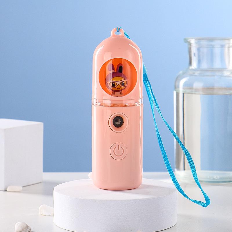 Portable Rechargeable Nano Spray Hydrator: Handheld Facial Steamer & Pet Disinfection Device