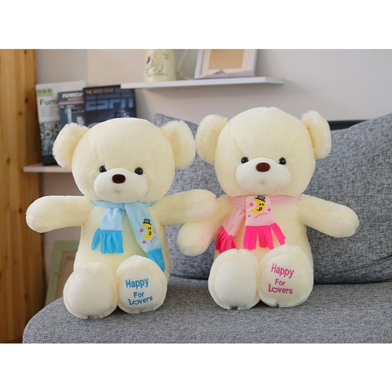 Scarf Bear Teddy Bear Doll Wedding Hug Panda Plush Doll Couple Gives Girlfriend A Gift