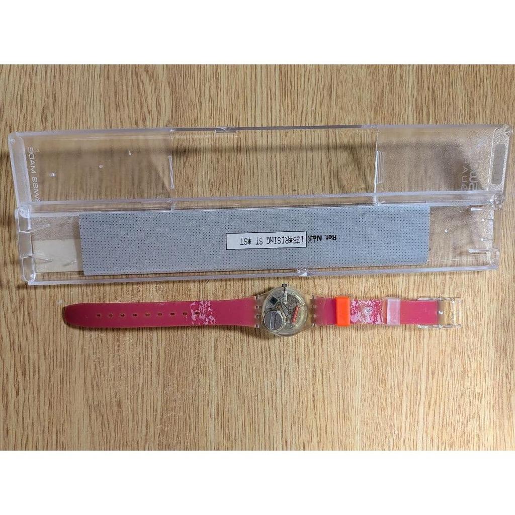 Used Swatch watch with starfish design movement case