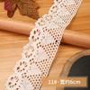 Hollow Lace Handmade Diy Decorative Lace Strap Clothing Clothes Tablecloth Curtains Fabric Material Cotton Thread Lace Edge